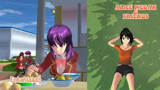 ALICE MEGAN & FRIENDS [BIAR WAKTU YANG MENJAWAB] || SAKURA SCHOOL SIMULATOR