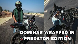 Dominar 400 wrapped in predator edition / Modified Dominar 400