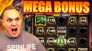 HUGE WIN ON MONEY TRAIN 3! (Insane Potential)