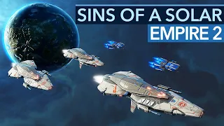 Sins of a Solar Empire 2 kann jetzt schon gewaltige Weltraum-Schlachten - fehlt nur noch der Rest!