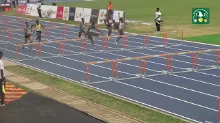AMUSAN Oluwatobiloba wins women's 100mh final  at the All African Games  Accra 2024
