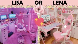 Lisa or Lena || House, book, Dress, Nail || #lisaorlena #wouldyourather