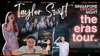 [4K] TAYLOR SWIFT Eras Tour Singapore Night One ✨📸🇸🇬
