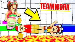 Roblox 3 PLAYER Teamwork Puzzles!