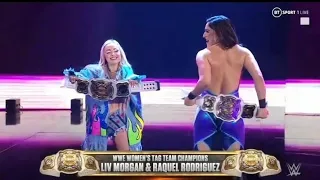 Liv Morgan and Raquel Rodriguez Tag Team (Botched) Entrance Smackdown April , 21 , 2023