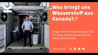 Was bringt uns Wasserstoff (aus Kanada)? #ENERGIEZONE