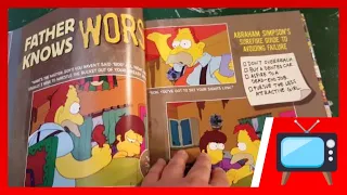 The Simpsons Family History (BOOK REVIEW) #simpsons  #Bart #Homer