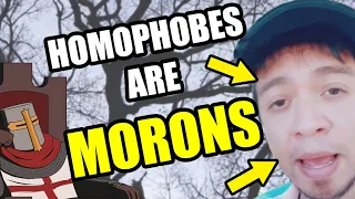 Homophobic Moron Spouts Dangerous Ignorance