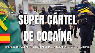 Guardia Civil desmantela el Súper Cártel de cocaína europeo y descabeza a los “Señores de la droga”