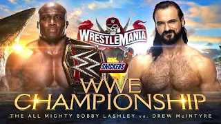 FULL MATCH - Bobby Lashley vs Drew McIntyre – WWE Championship Match: WRESTLEMANIA 37