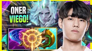 ONER IS INSANE WITH VIEGO! - T1 Oner Plays Viego JUNGLE vs Diana! | Season 2022