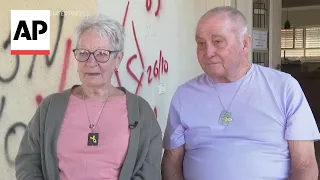 British couple waits for the return of a relative held by Hamas