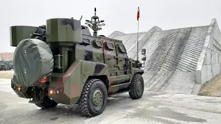 İŞTE ATEŞ 4X4 ZIRHLI KEŞİF GÖZETLEME ARACI