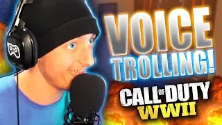 VOICE CHANGER vs WHEEZING OLD MAN on WW2! *Funny Reactions*