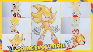 Drawing Super Sonic Evolution in Games