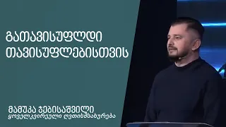 "გათავისუფლდი თავისუფლებისთვის" - მამუკა ჯებისაშვილი 13.03.2022