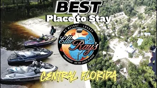 BEST Place to Stay Central Florida Ellie Rays Resort / Suwannee and Santa Fe River / Sea-Doo Jet Ski