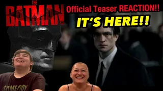 The Batman (2022) - DC FanDome Teaser REACTION!!!