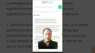 🔥ChatGPT + Google = GPT GO #investigación #metodología #business #IA