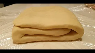 Comment faire une pâte à croissant / How to make croissant dough #gaohmongcooking