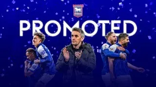 IPSWICH TOWN ARE PROMOTED TO THE PREMIER LEAGUE!!!!!