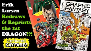 Erik Larsen Recreates His 1st Comic Book - Graphic Fantasy 1 and Savage Dragon 63 Side-by-Side