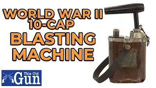 US Army Blasting Machine  World War II (Initial Test)