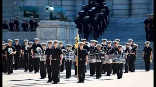 Naval Academy Noon Meal Formation in 4k UHD