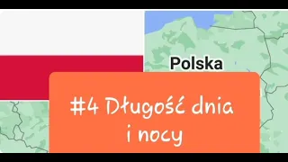 #Polska#4 Długość dnia i nocy