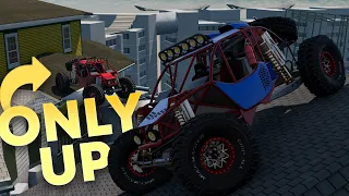 ONLY UP But With Cars! - BeamNG Drive Up Map - Part 1