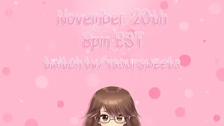 Vtuber Debut Stream Announcement!