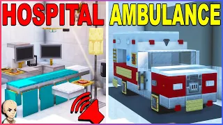 Minecraft: 10 Hospital Build Hacks and Ideas.