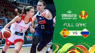 Spain v Russia | Full Game - FIBA U19 Women's Basketball World Cup 2021