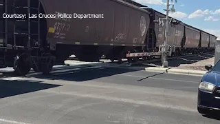 1 dead after train, pedestrian crash in Las Cruces