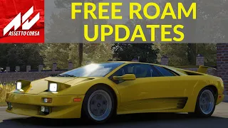 NEW Updates On Assetto Corsa Free Roams!