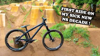 My new SPEED and STYLE Race Bike!  Build and First Ride - NS Decade