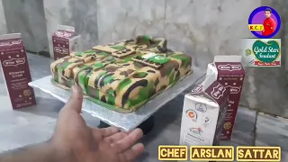 Hot To Make Pak Army uniform Cake|fondant cakes