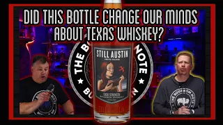 Still Austin cask strength: A Bourbon Note review!