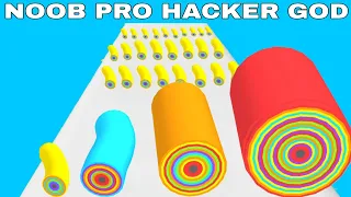 NOOB VS PRO VS HACKER VS GOD  in LAYER RUNNER 2024|All level