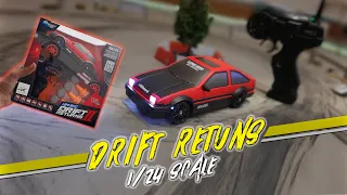 DRIFT RETUNS II AE86 [ 1/24 SCALE ] MAU BELI NONTON DULU !! BISA APA RC INI ?? [ HD60FPS ]