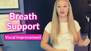 How To Sing With Breath Support to MAKE SINGING FEEL EASY!