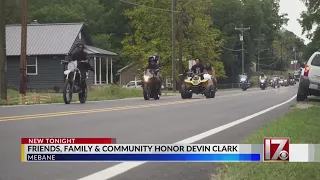 Memorial ride held for slain Mebane teen found dead in Orange County