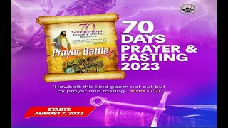 MFM 70 Days Prayer & Fasting Programme 2023.Prayers from Dr DK Olukoya, General Overseer, MFM