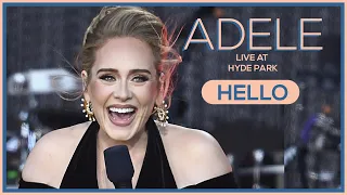 Adele “Hello” LIVE at BST Hyde Park London 2022