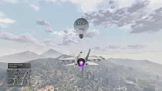 How to steal, land and save the P-996 LAZER jet in GTA V