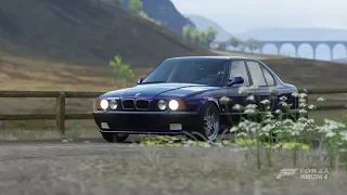 BMW M5 E34 Forza Horizon 4 [FH4][Steering wheel + Shifter] Spring Season