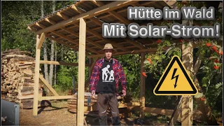 Holzhütte im Wald für 15€ bauen! Mit Werkzeug und Maschinen für 20.000€ 😉