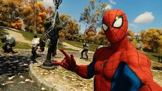 Spider-Man PS4 - Patrolling Central Park In Style - Combat & Fighting Gameplay - Vol.8