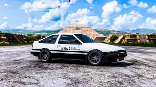 FULL BUILD... Initial D | Toyota TRUENO AE86 Horizon 5 build