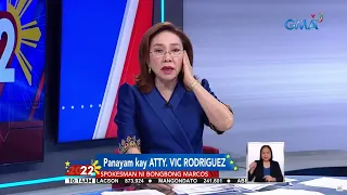 Panayam ni Mel Tiangco kay Atty. Vic Rodriguez, spokesperson ni Bongbong Marcos | Eleksyon 2022